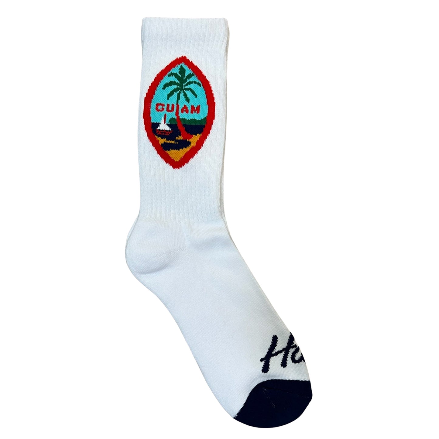 Footwork Brand Guam White Traditional Socks