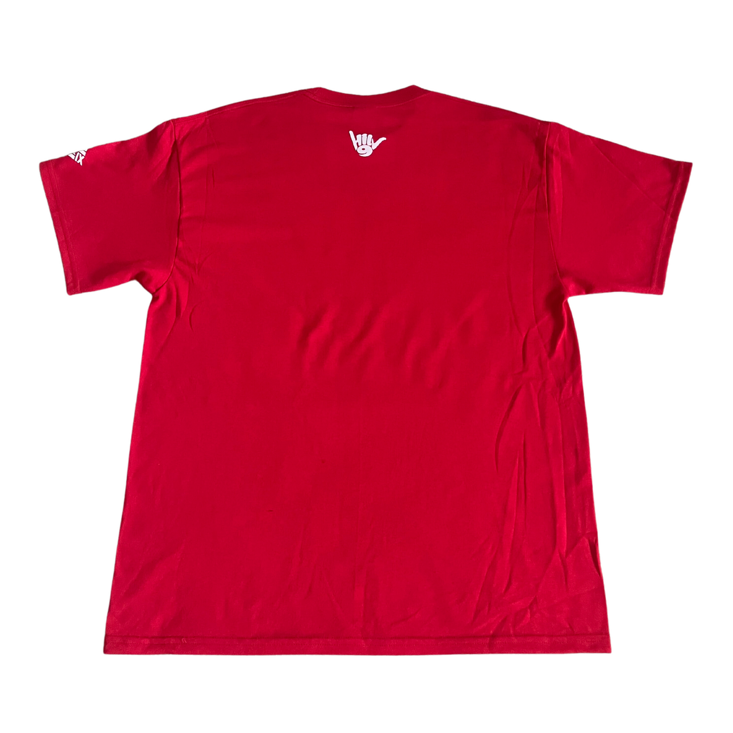 HILV9 Aloha Everywhere Red and White Shirt