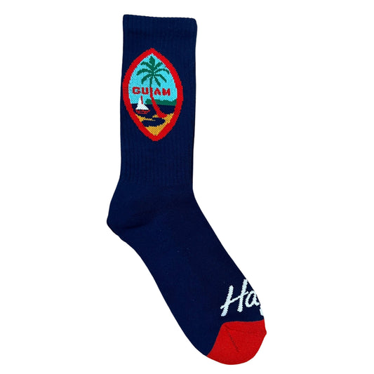 Footwork Brand Guam Blue Traditional Socks