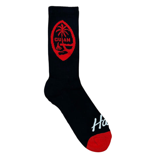 Footwork Brand Guam Black Red Socks