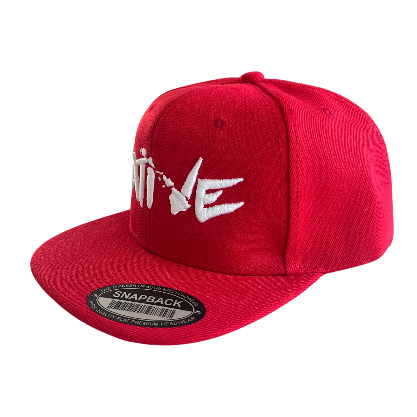 HILV9 Native Red and White Snapback Hat