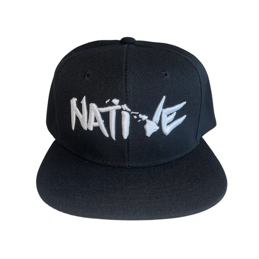 HILV9 Native Black Snapback Hat