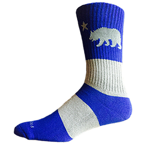 Footwork CBM California Bear Multi Stripe LA Dodgers Socks