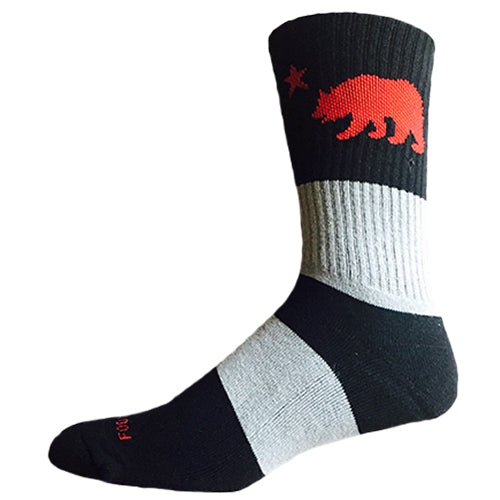 Footwork CBM California Bear Multi Stripe Bred Socks