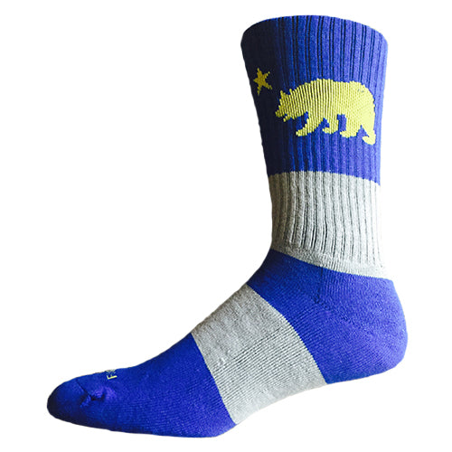 Footwork CBM California Bear Multi Stripe Warriors Socks