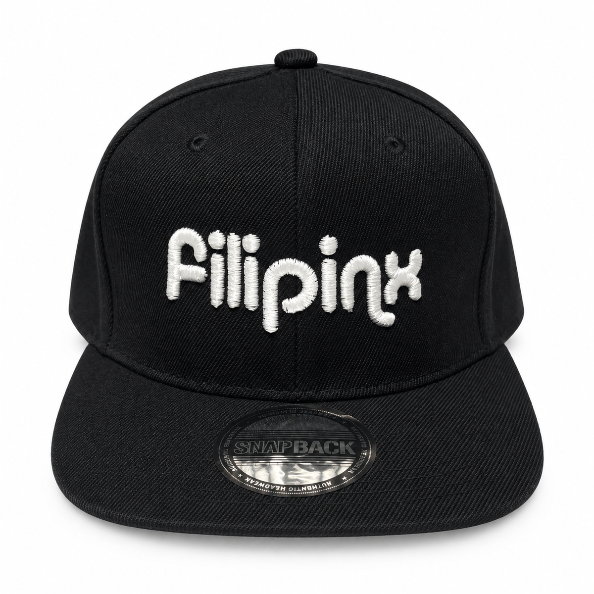 Filipinx Hat Filipino Filipina Snapback Dad Hat and Visor front view