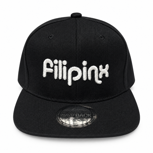 Filipinx Hat Filipino Filipina Snapback Dad Hat and Visor front view
