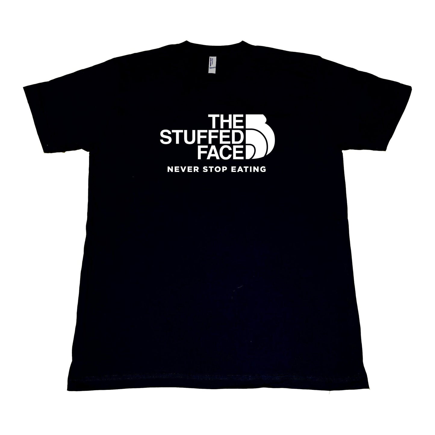 The Stuffed Face - Never Stop Eating Shirt